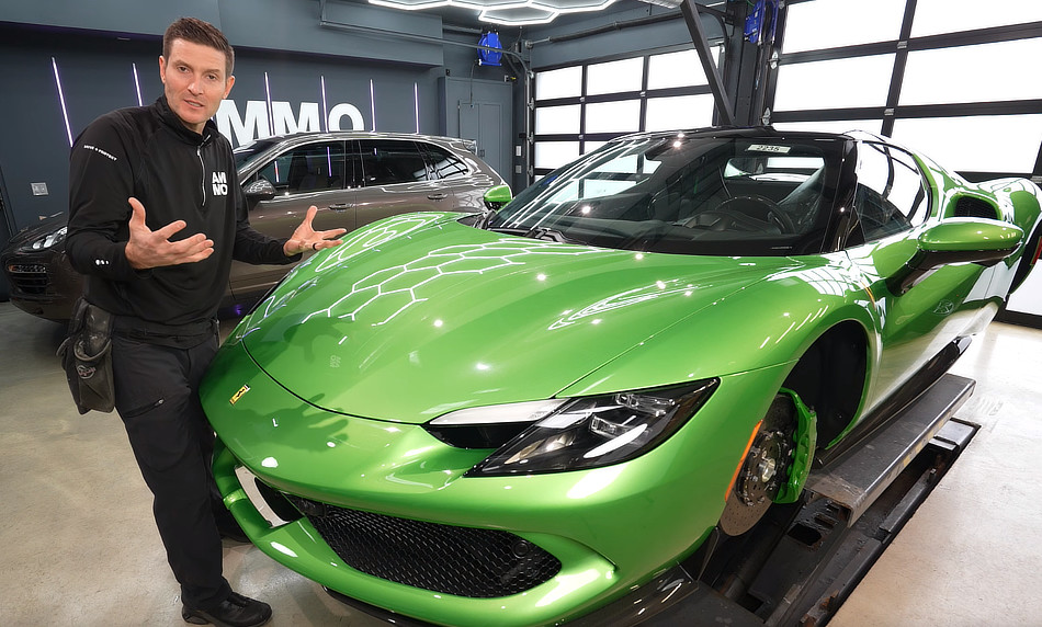 AMMO NYC Restores A Brand New Ferrari 296 GTB