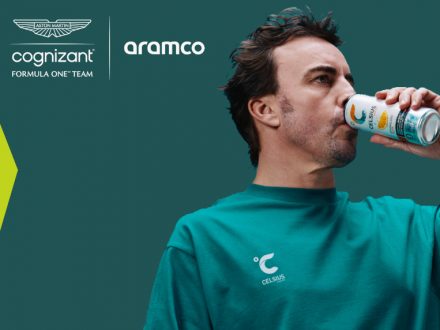 Celsius Energy Drinks - Official Team Sponsor of Aston Martin F1 Aramco