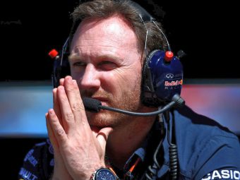 Christian Horner Red Praying Bull Honda dailycarblog.com