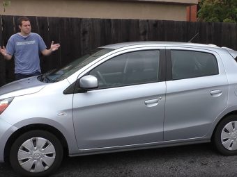 Doug DeMuro pans the pathetic Mitsubishi Mirage