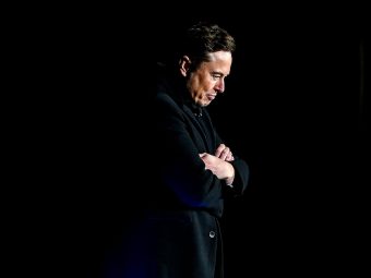 Elon Musk Pensive