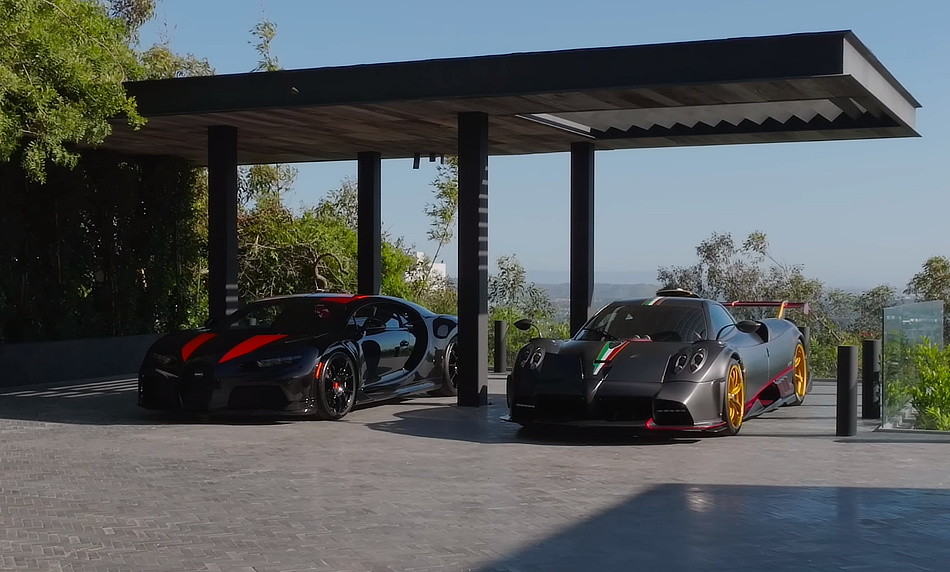 Enes Ilmazer tours a $44M Ultra modern New Build Hollywood Mansion