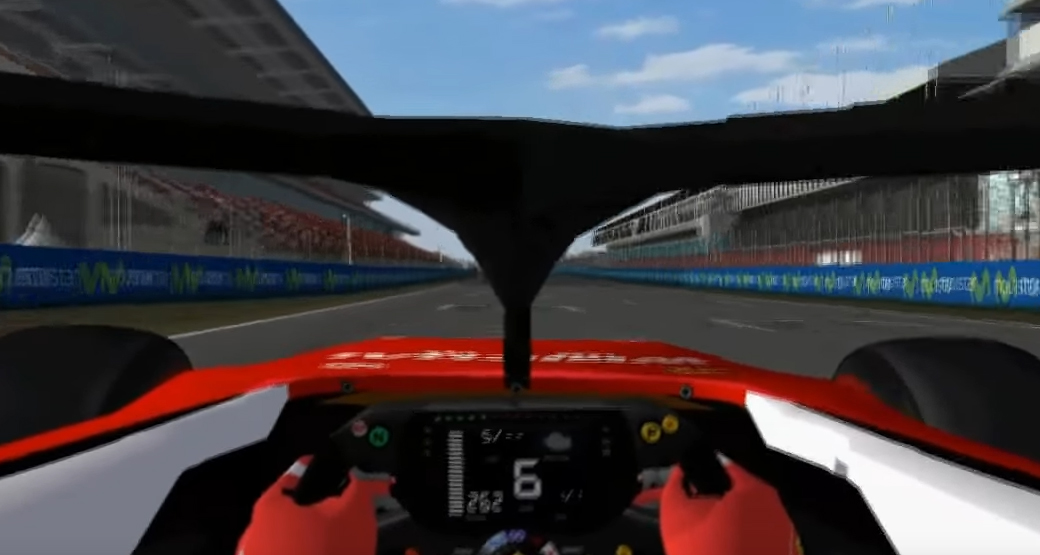 F1-Halo-rFactor-Simulator