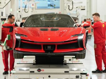 Ferrari Hypercar Production - Italy