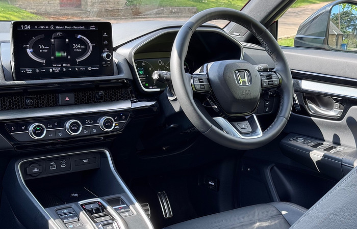 Review - 2025 Honda CRV PHEV - Driver's Seat