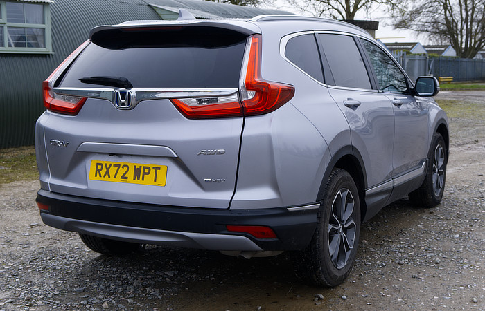 Honda CV-V Review - Interior details, rear