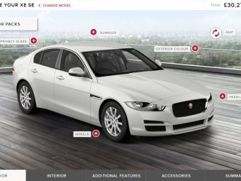 Jaguar-XE-Configurator