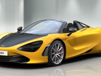 McLaren 720S Spider Bumblebee Style, dailycarblog.com