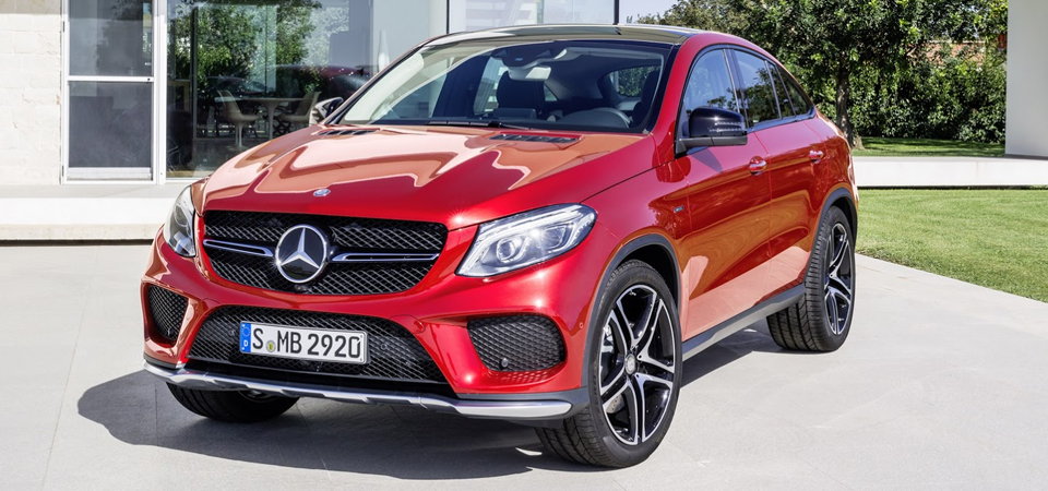 Mercedes-GLE-Side-Front-View