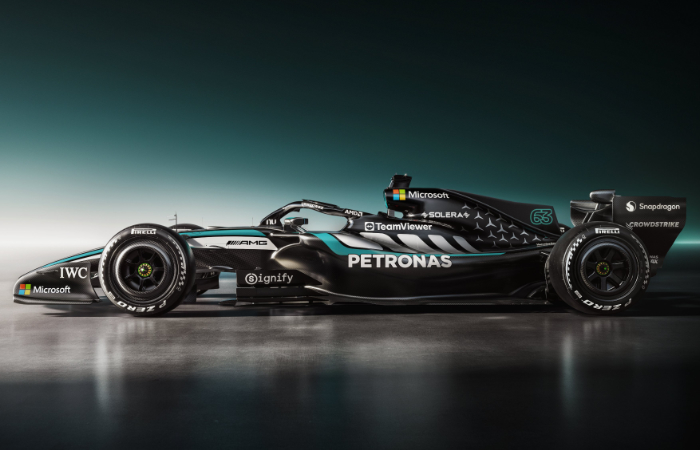 Mercedes F1 2026 Livery Launch - Stance