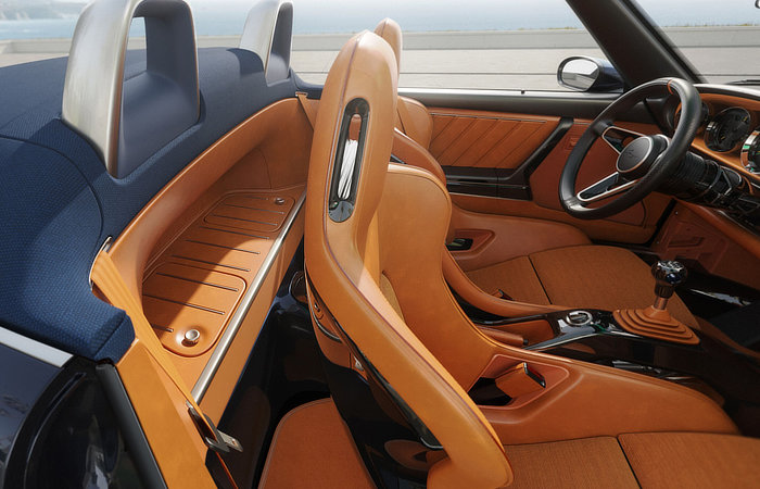 Porsche 911 Carrera Cabriolet by Singer California - Interior trim