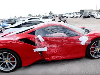 Supercar graveyard Samcrac