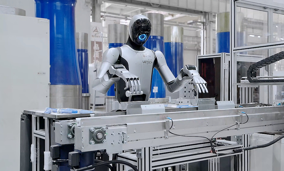 UBTECH China shows off production ready autonomous robot