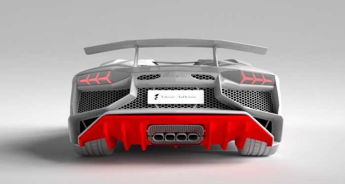 Vitesse-Audessus-Lamborghini-Aventador-LP-750-4-Superveloce-Roadster-Rear