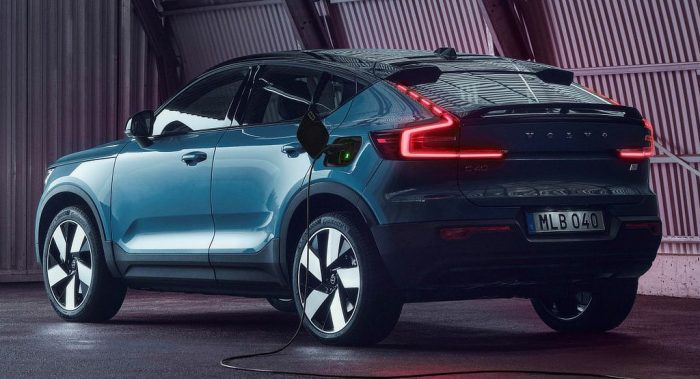 Volvo C40 Recharge, Rear Daily Car Blog