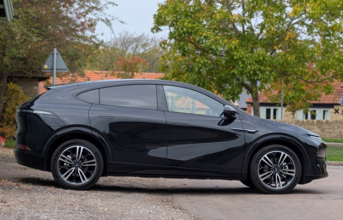 Xpeng G6 Long Range Review - Steering Wheel Side Stance