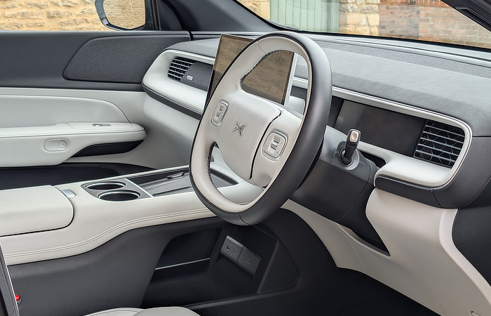 Xpeng G6 Long Range Review - Steering Wheel