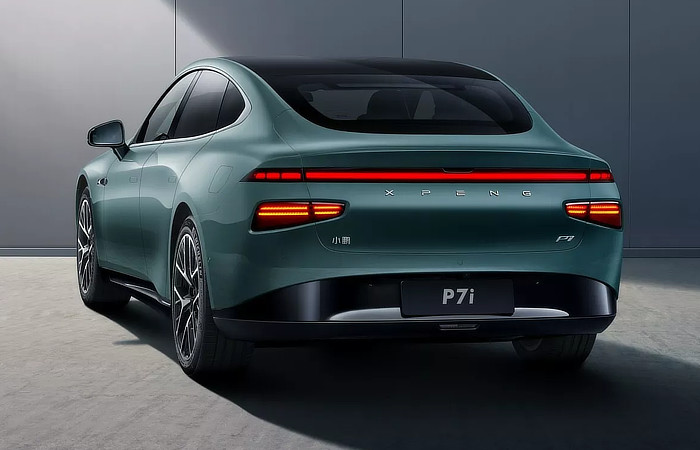 Xpeng P7i Facelift - Rear